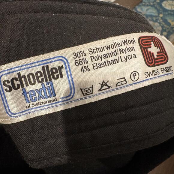 Vintage Beaver Creek Pants Womens 8 Schoeller Wool Nylon Stretch Stirrup Ski USA - Picture 3 of 14